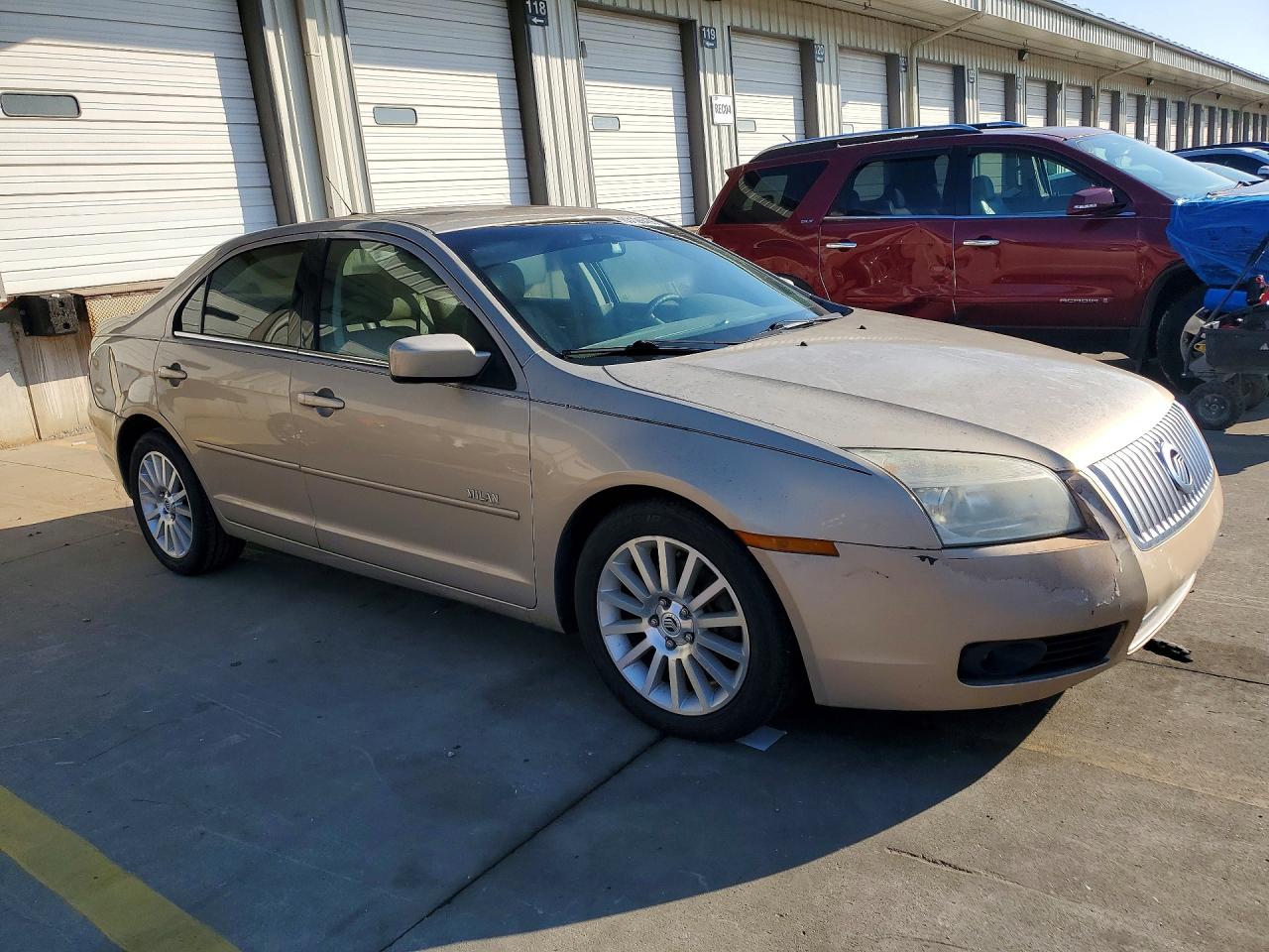 2007 Mercury Milan Premier Золотой vin: 3MEHM08137R628874