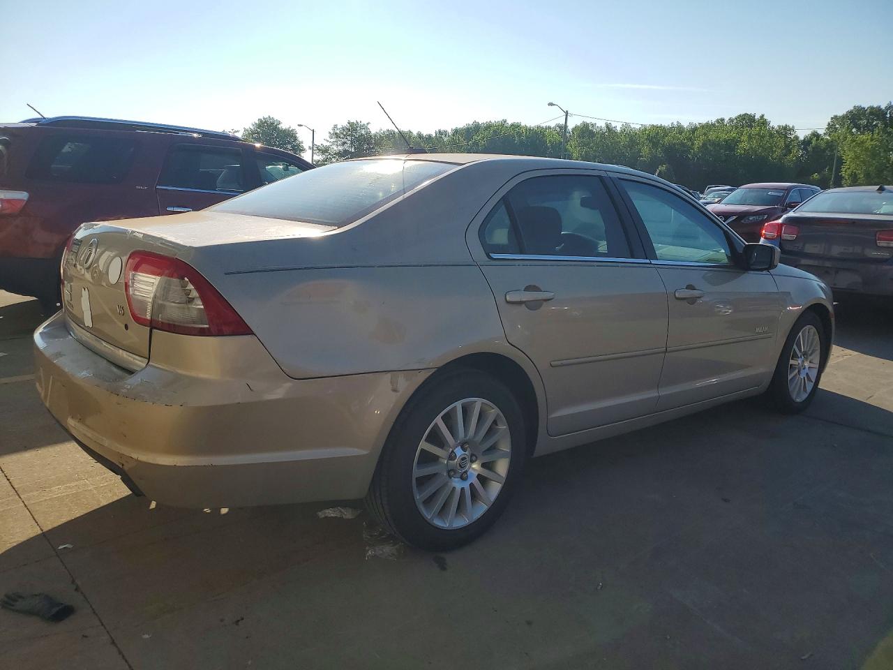 2007 Mercury Milan Premier Золотой vin: 3MEHM08137R628874