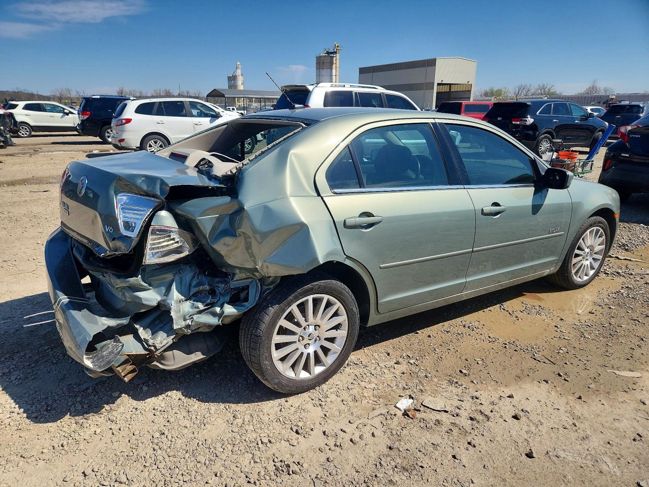 2008 Mercury Milan Premier Green vin: 3MEHM08138R604527