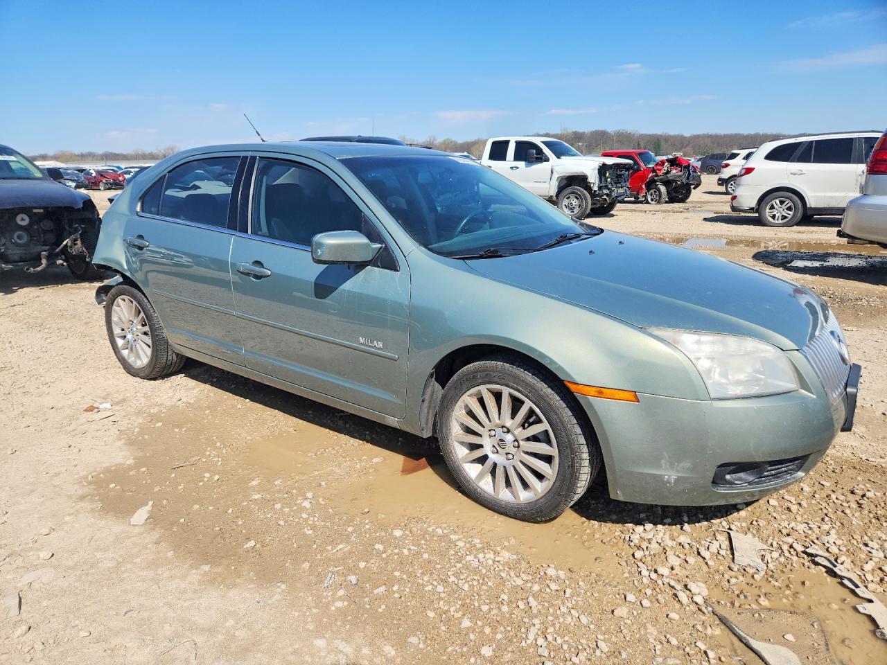 2008 Mercury Milan Premier Green vin: 3MEHM08138R604527