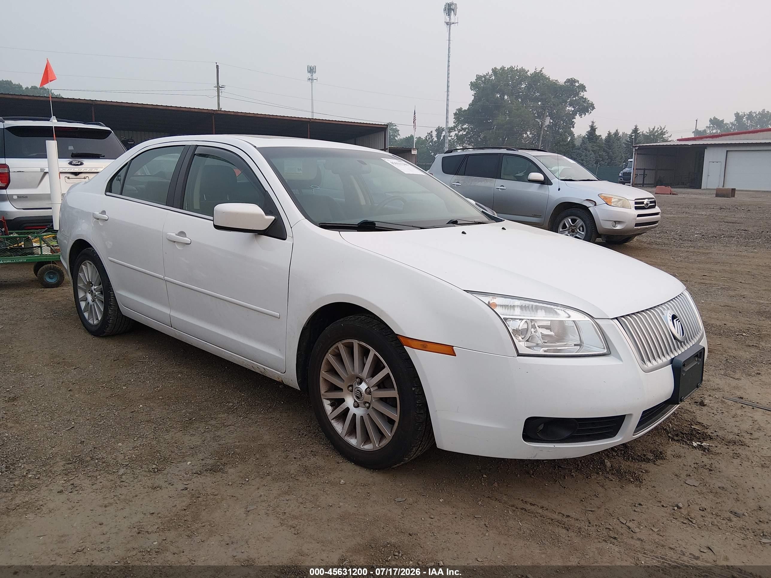 2006 Mercury Milan V6 Premier Белый vin: 3MEHM08146R661364