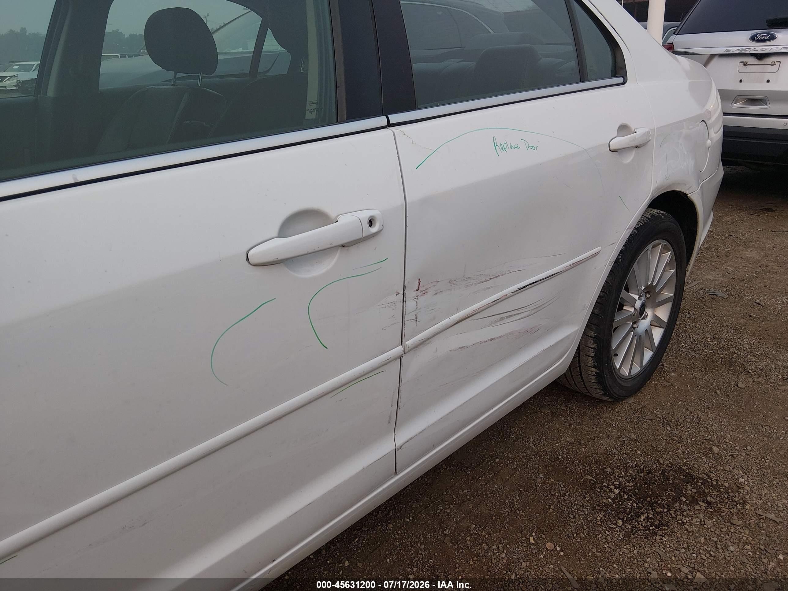 2006 Mercury Milan V6 Premier Белый vin: 3MEHM08146R661364