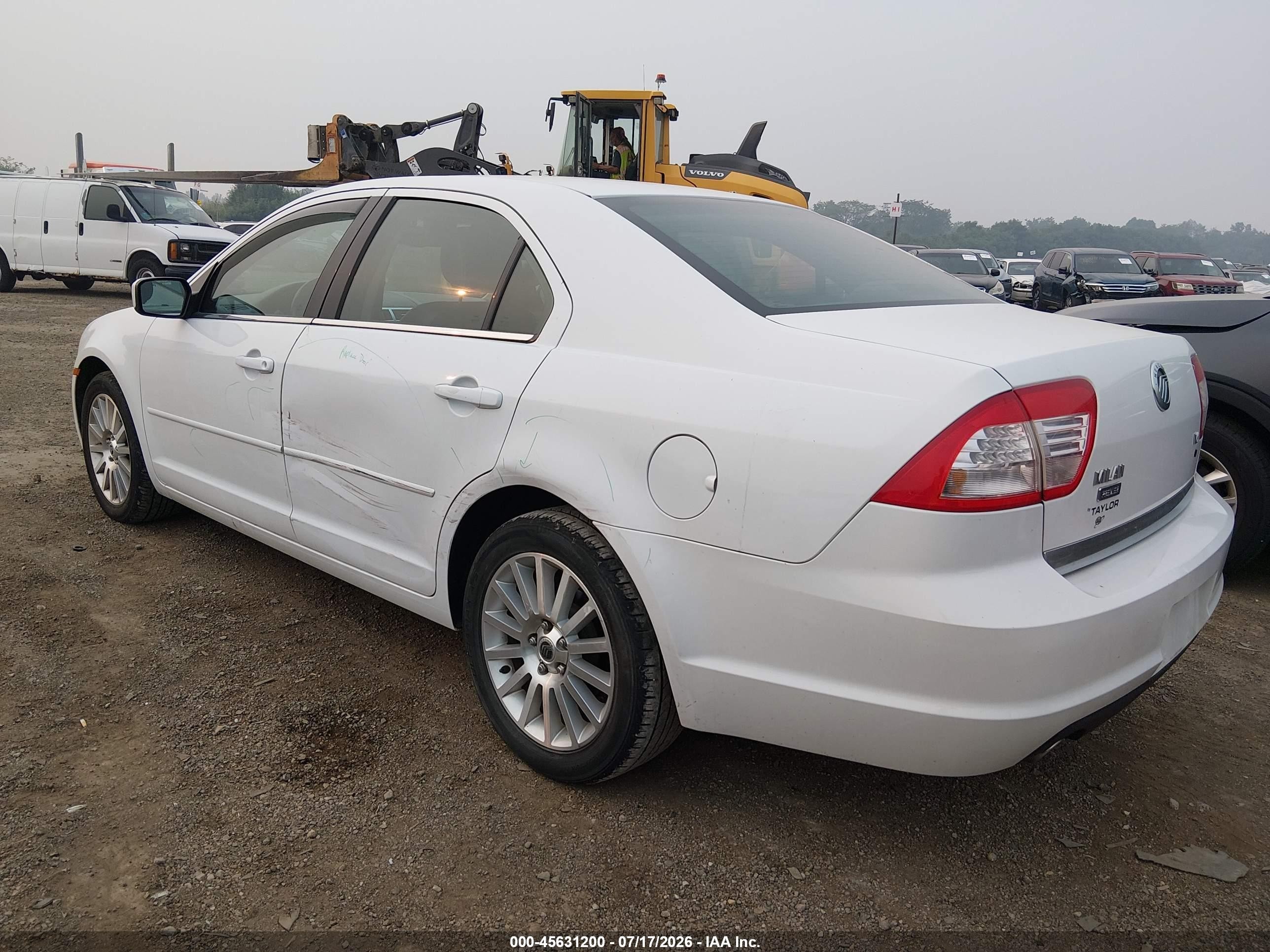 2006 Mercury Milan V6 Premier Белый vin: 3MEHM08146R661364