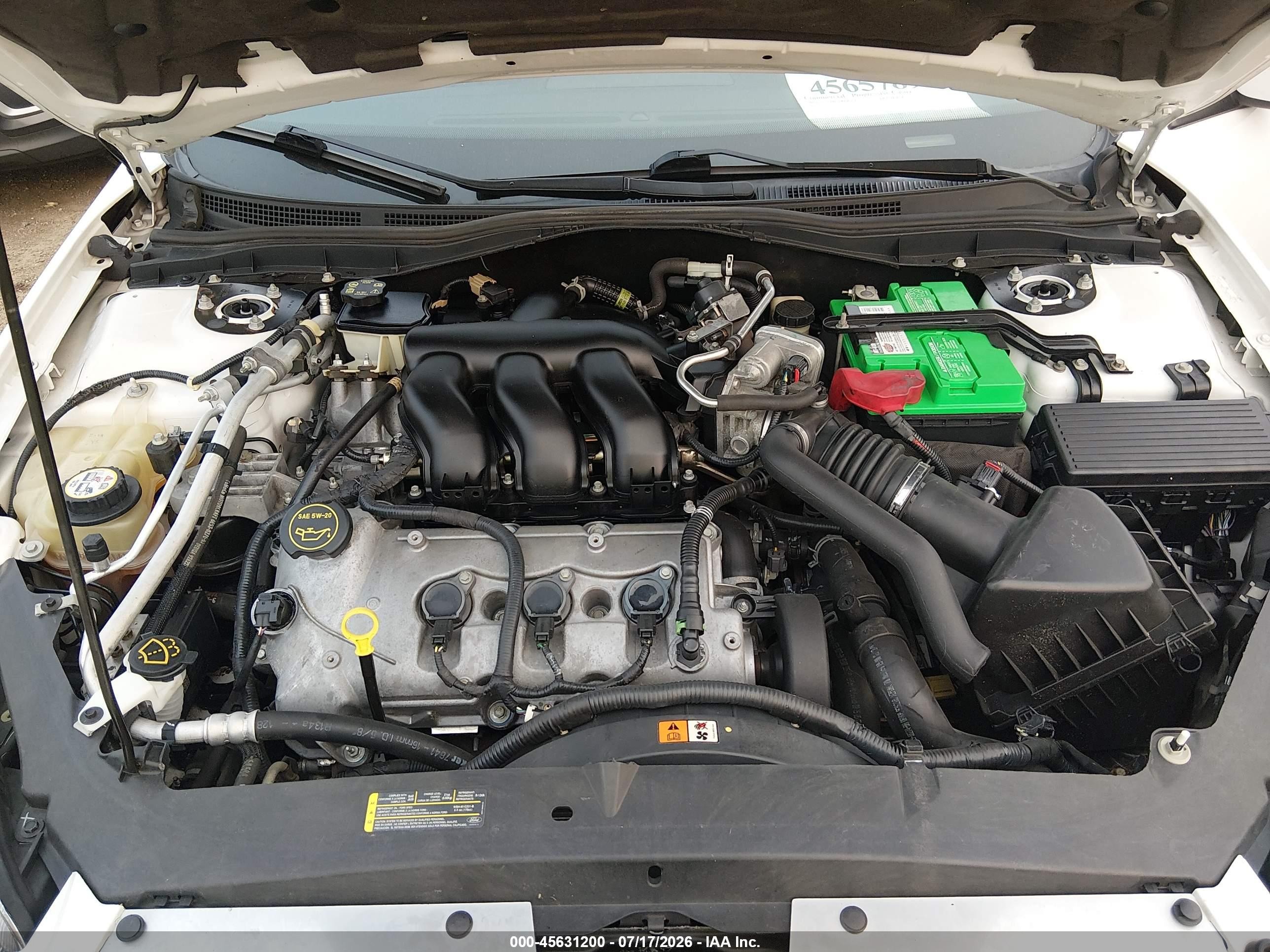 2006 Mercury Milan V6 Premier Белый vin: 3MEHM08146R661364
