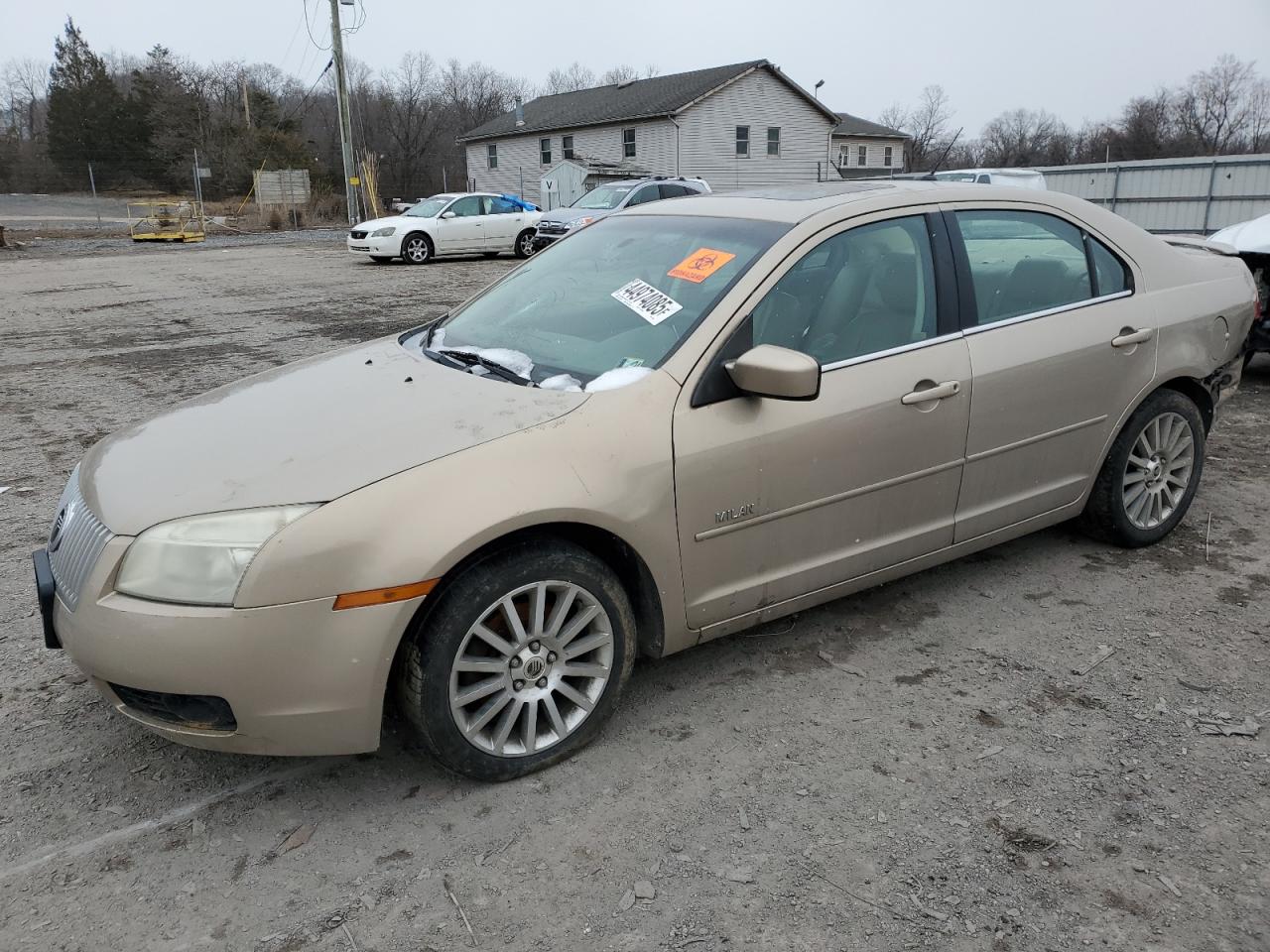 2007 Mercury Milan Premier Tan vin: 3MEHM08147R653010