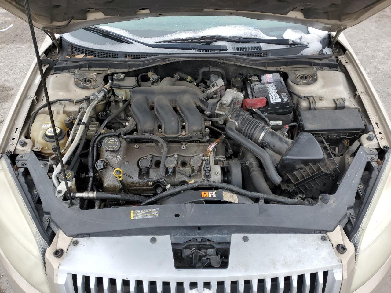 2007 Mercury Milan Premier Tan vin: 3MEHM08147R653010