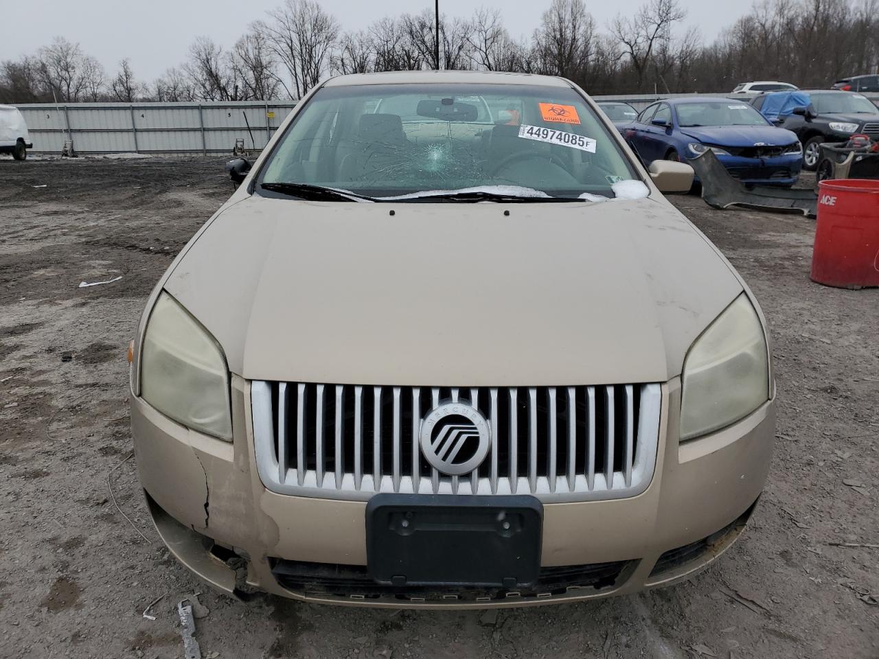 2007 Mercury Milan Premier Tan vin: 3MEHM08147R653010