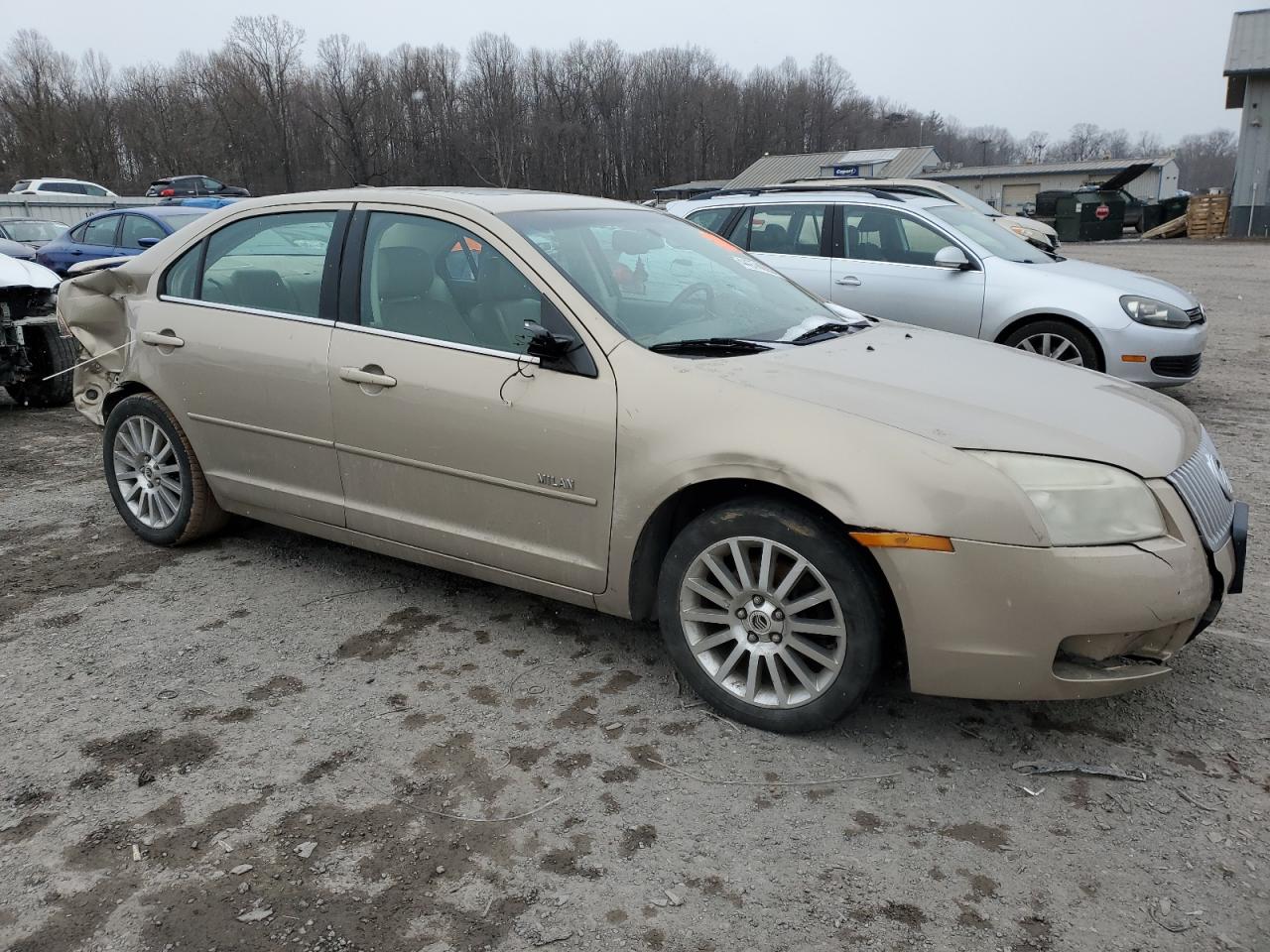 2007 Mercury Milan Premier Tan vin: 3MEHM08147R653010