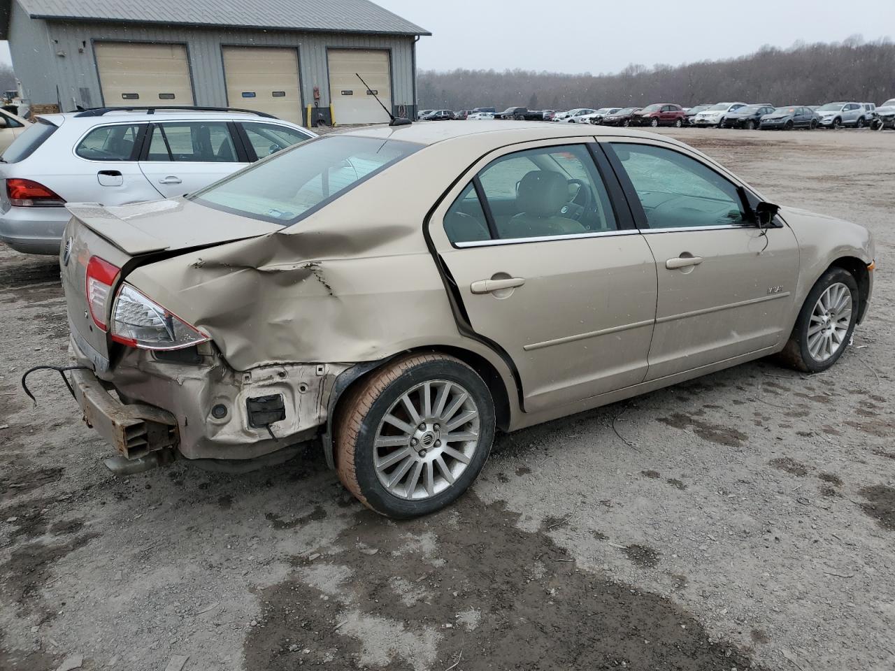 2007 Mercury Milan Premier Tan vin: 3MEHM08147R653010