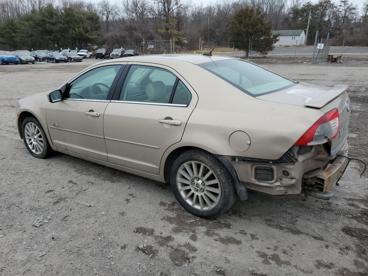 2007 Mercury Milan Premier Tan vin: 3MEHM08147R653010