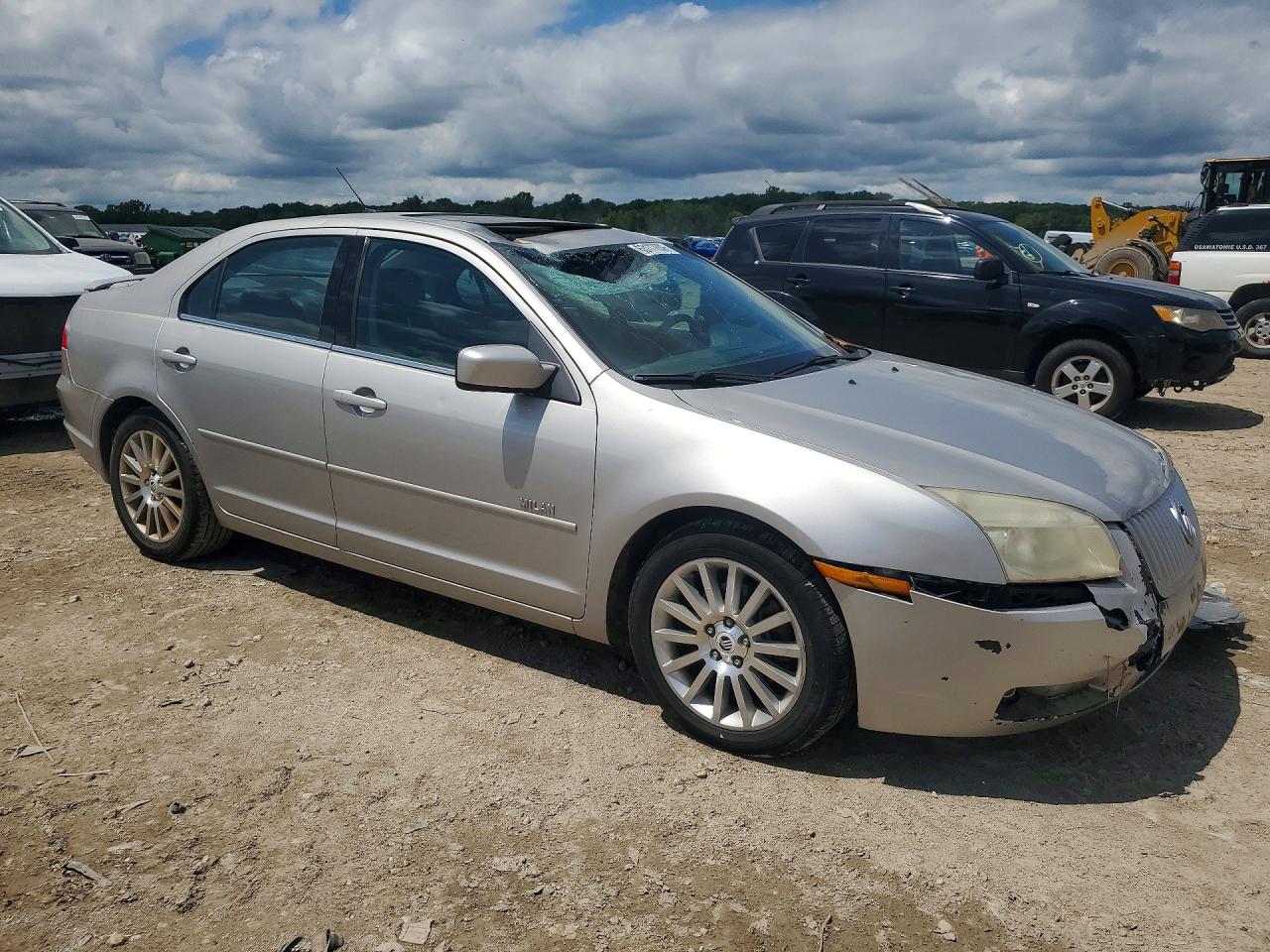 2007 Mercury Milan Premier Silver vin: 3MEHM08147R667361