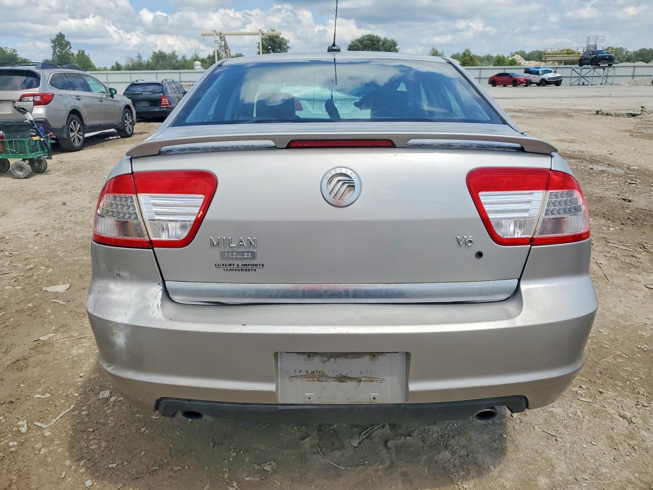 2007 Mercury Milan Premier Silver vin: 3MEHM08147R667361