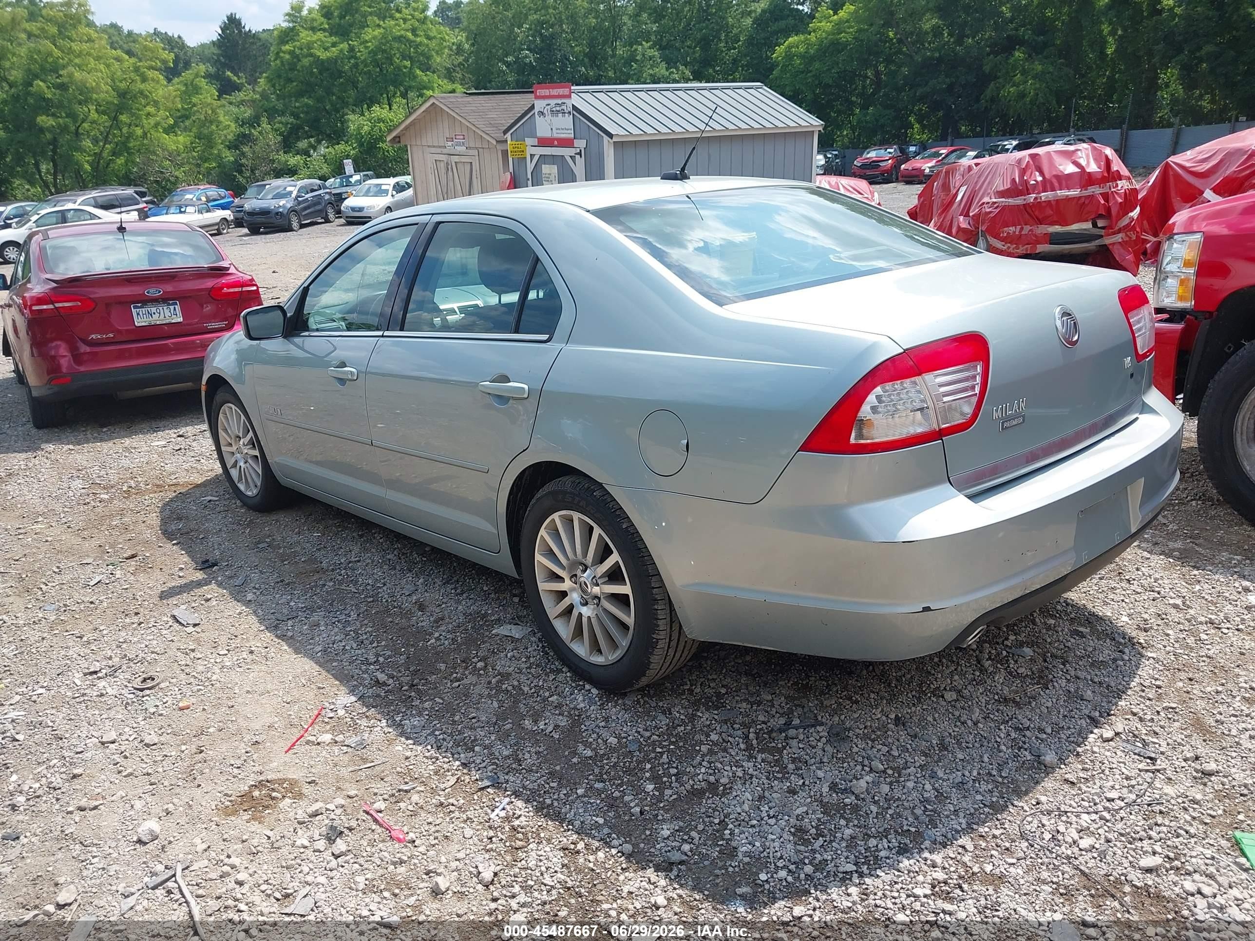 2007 Mercury Milan Premier Серебряный vin: 3MEHM08147R667702