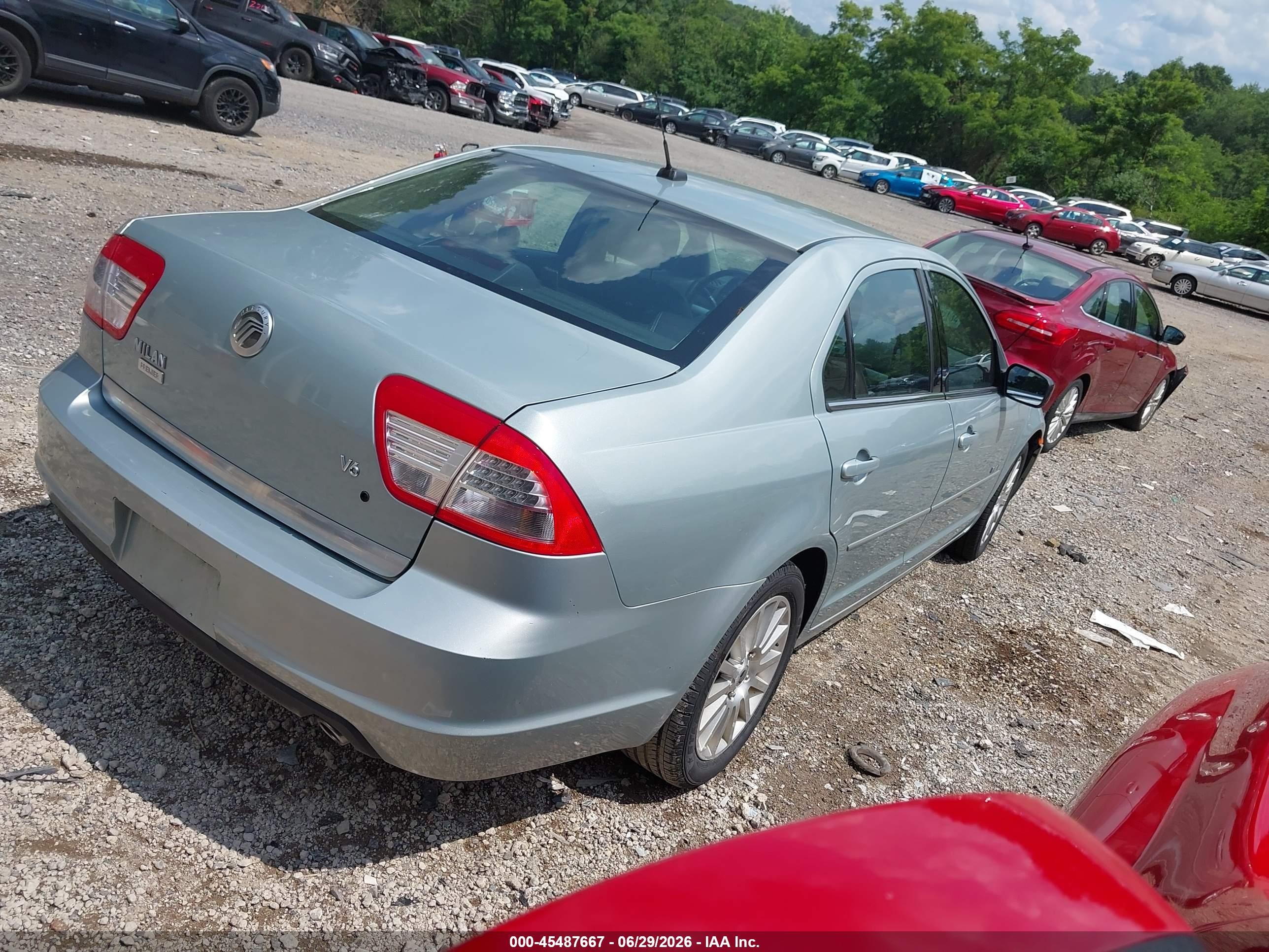 2007 Mercury Milan Premier Серебряный vin: 3MEHM08147R667702