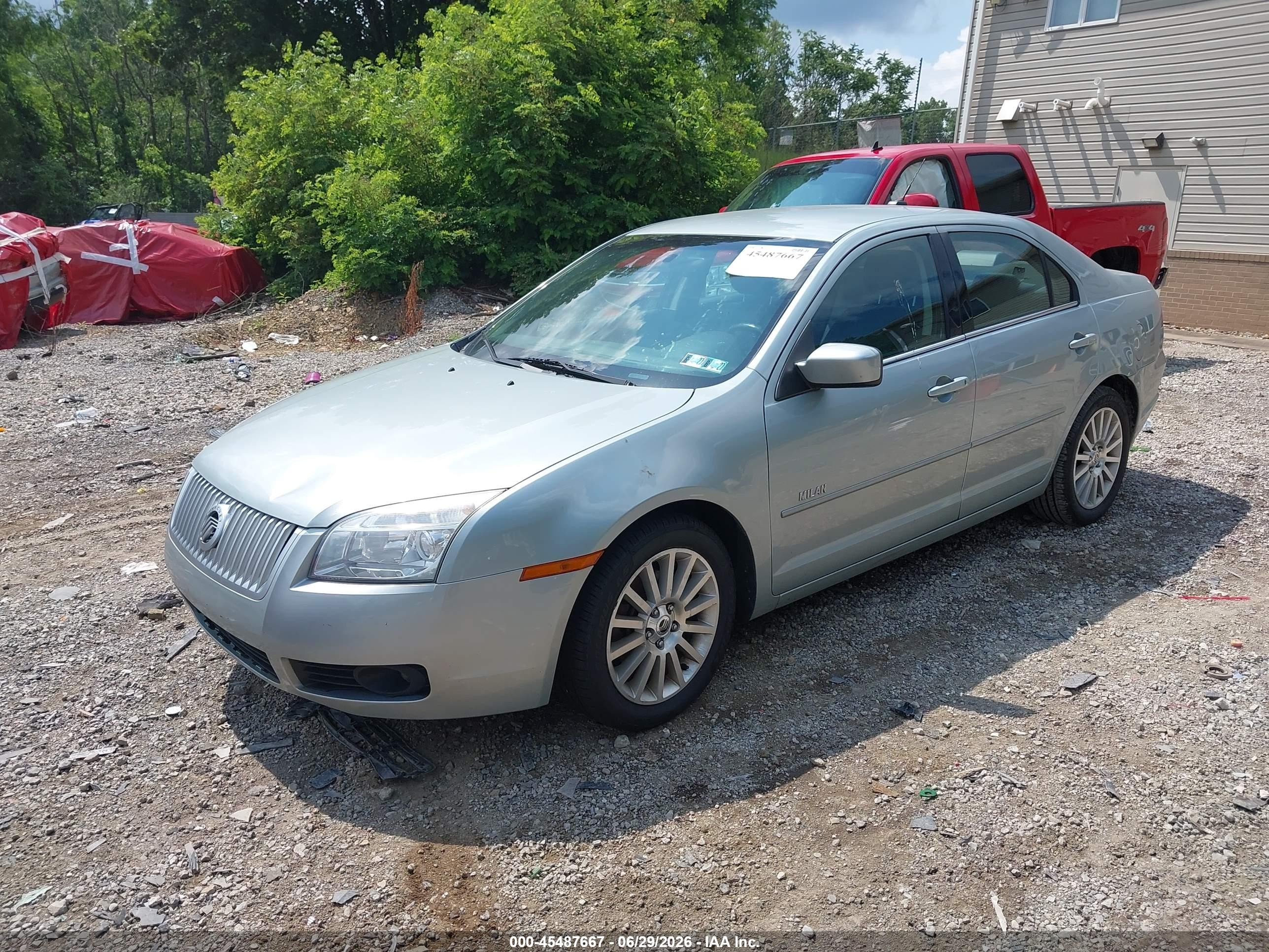 2007 Mercury Milan Premier Серебряный vin: 3MEHM08147R667702