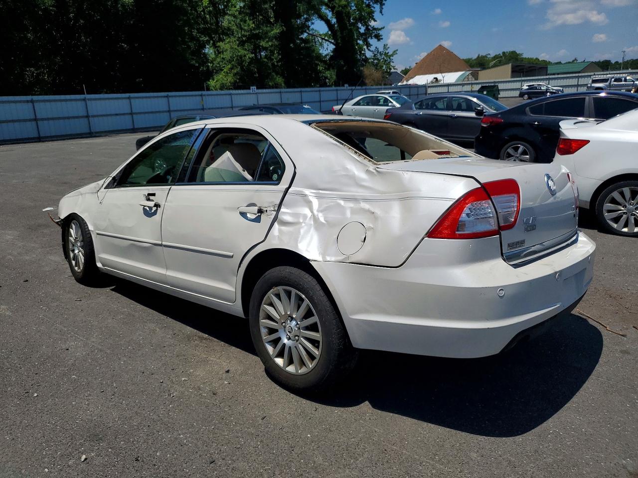 2009 Mercury Milan Premier White vin: 3MEHM08159R632010