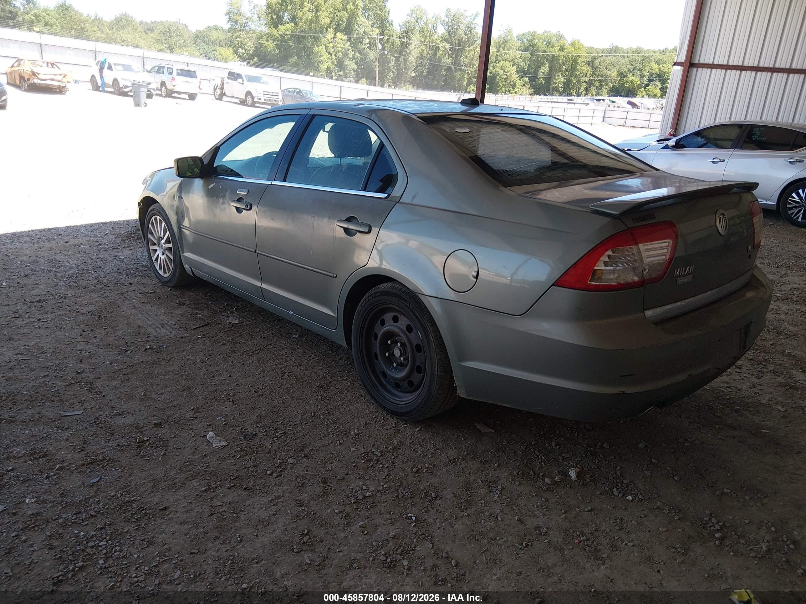 2008 Mercury Milan V6 Premier Green vin: 3MEHM08168R602559