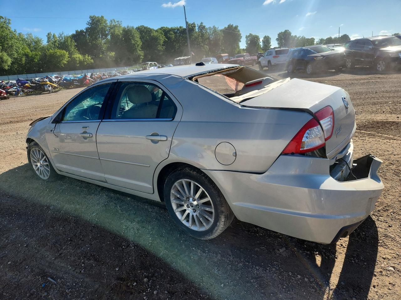 2008 Mercury Milan Premier Tan vin: 3MEHM08168R602660