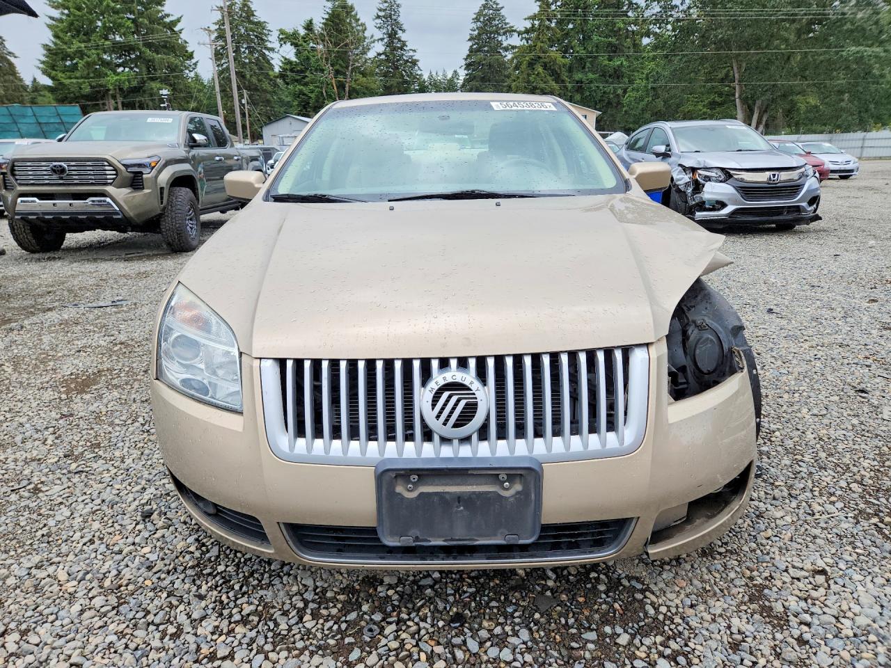 2008 Mercury Milan Premier Бежевый vin: 3MEHM08168R655942