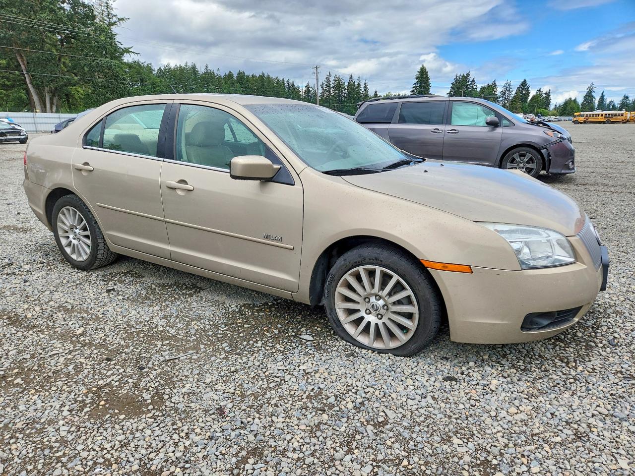 2008 Mercury Milan Premier Бежевый vin: 3MEHM08168R655942