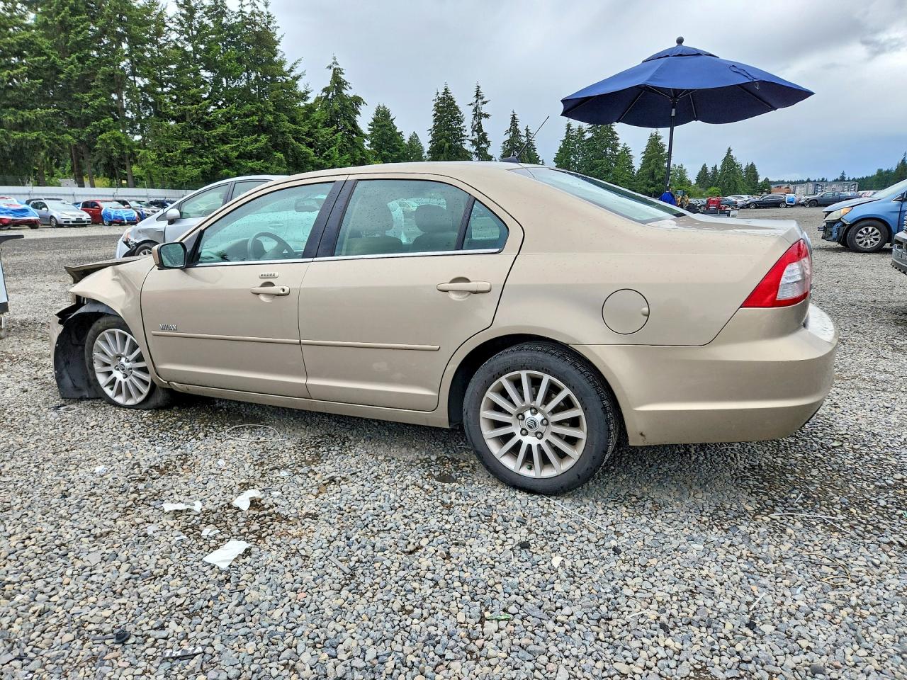2008 Mercury Milan Premier Бежевый vin: 3MEHM08168R655942