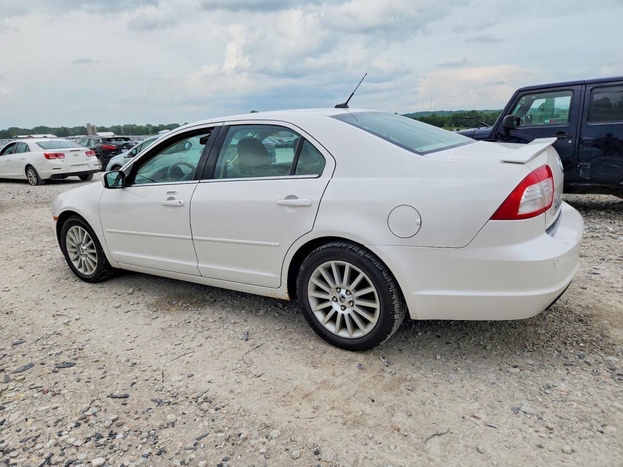 2009 Mercury Milan Premier Белый vin: 3MEHM08169R611196