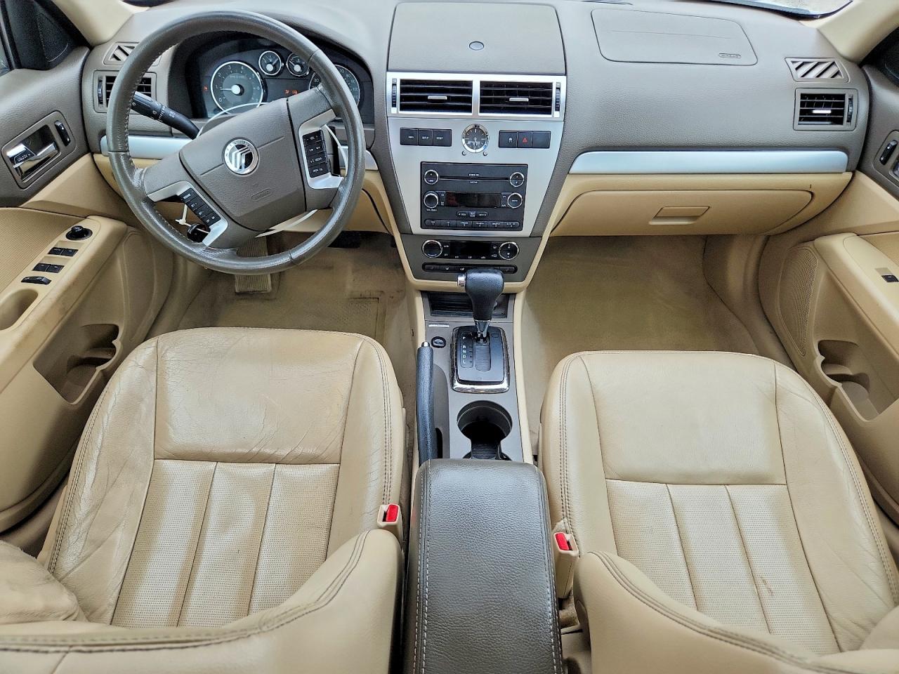 2009 Mercury Milan Premier Белый vin: 3MEHM08169R611196