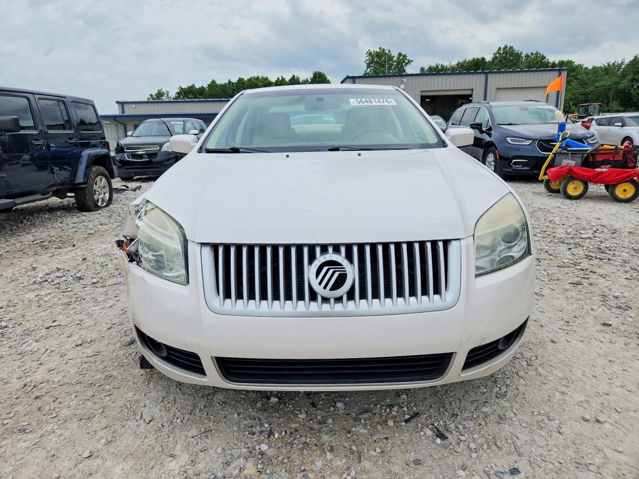 2009 Mercury Milan Premier Белый vin: 3MEHM08169R611196