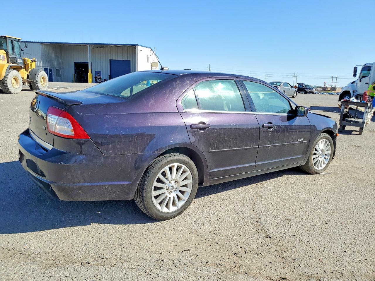 2007 Mercury Milan Premier Black vin: 3MEHM08177R635570
