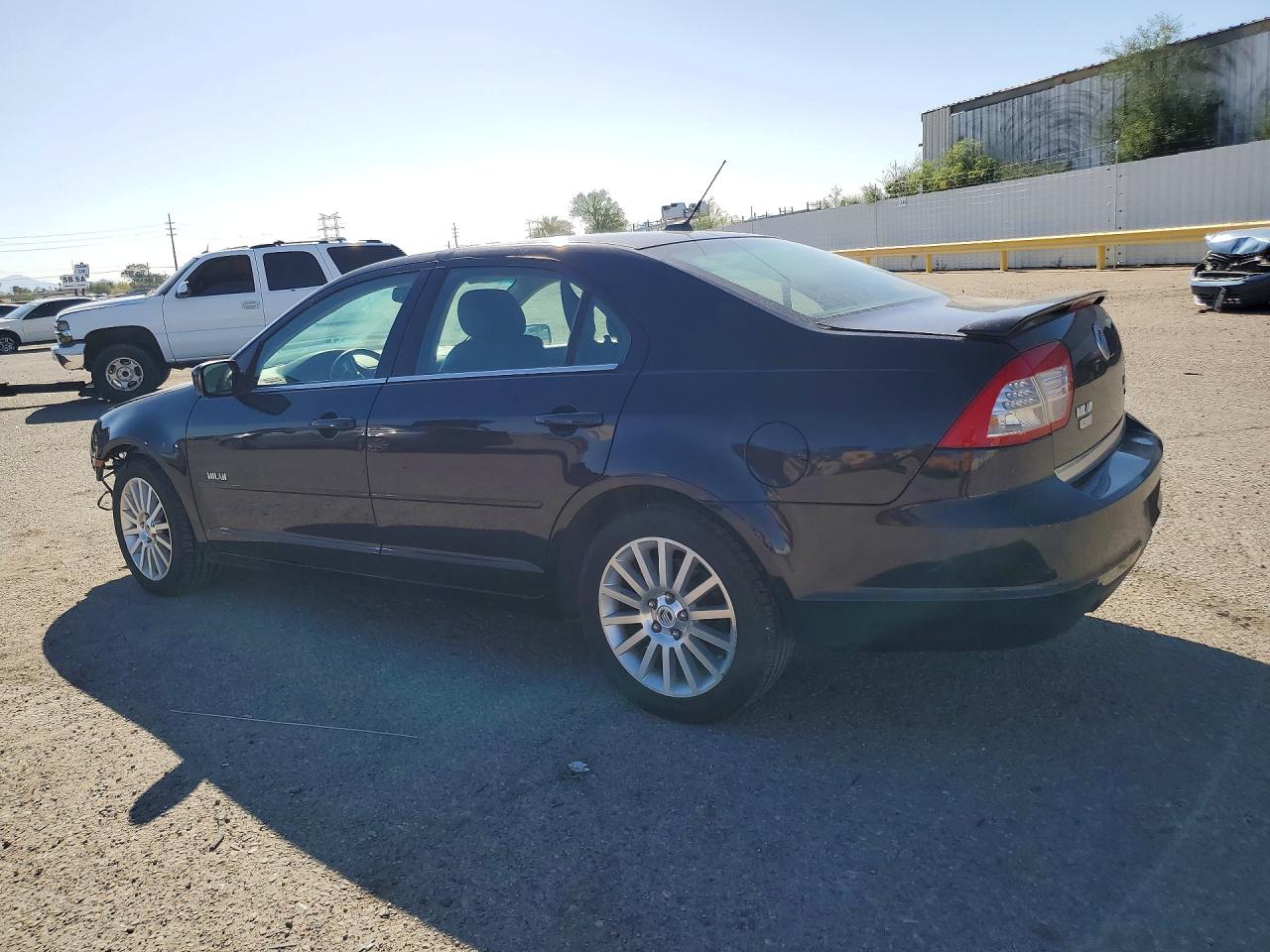 2007 Mercury Milan Premier Black vin: 3MEHM08177R635570