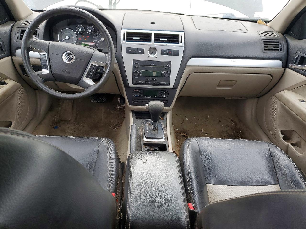 2007 Mercury Milan Premier Черный vin: 3MEHM08177R667953