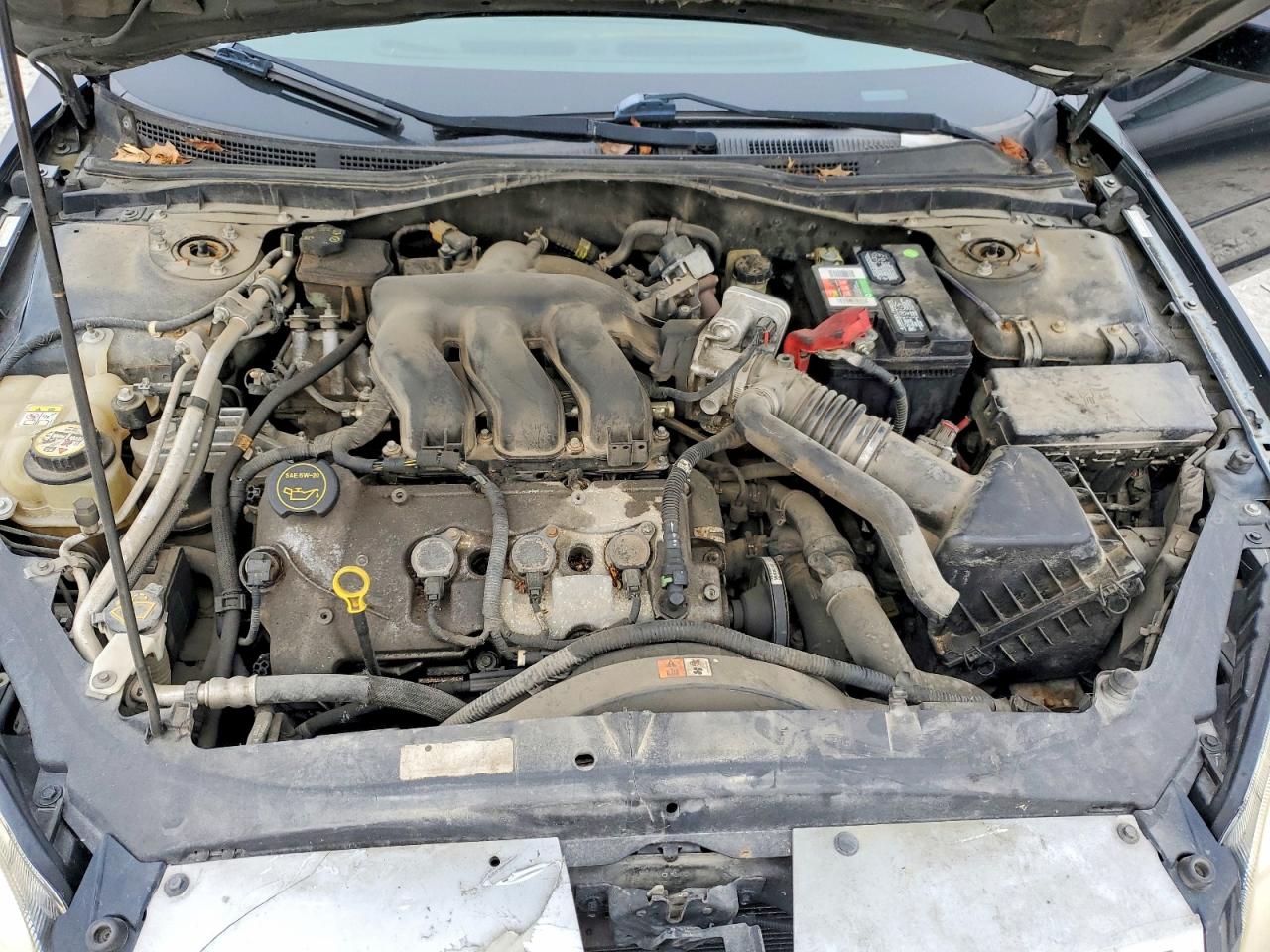 2007 Mercury Milan Premier Черный vin: 3MEHM08177R667953
