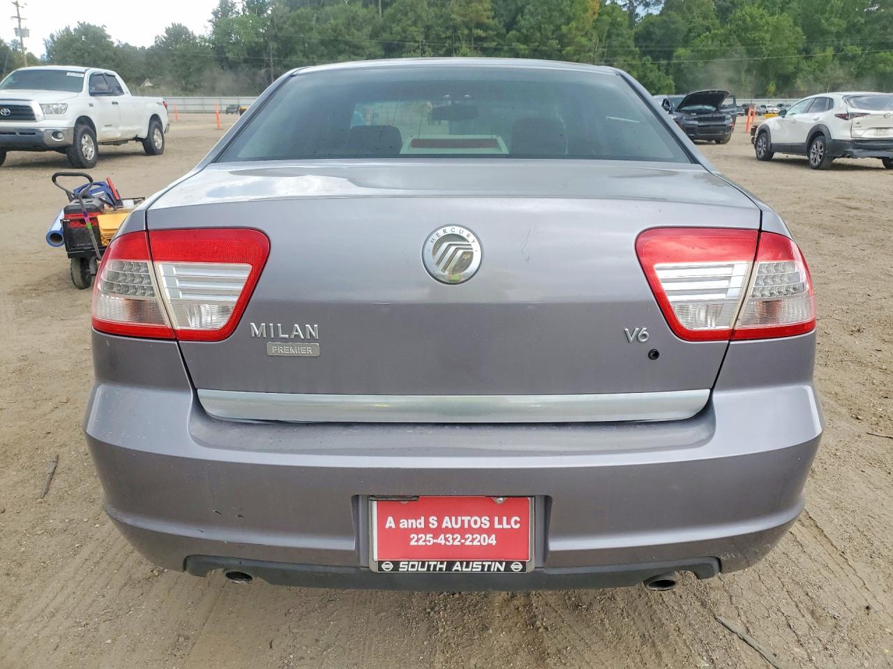 2006 Mercury Milan Premier Gray vin: 3MEHM08196R610961