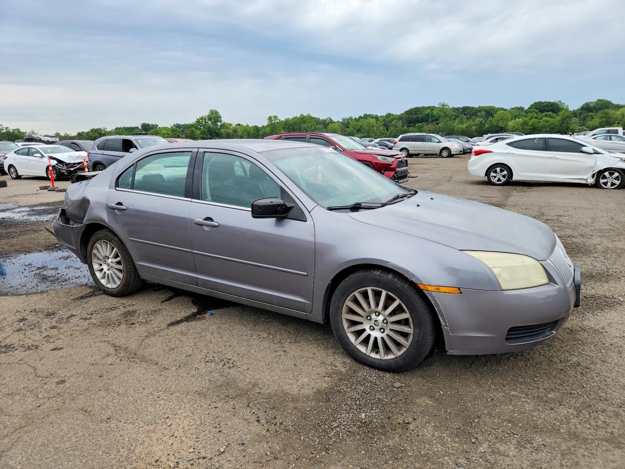 2006 Mercury Milan Premier Gray vin: 3MEHM08196R614301
