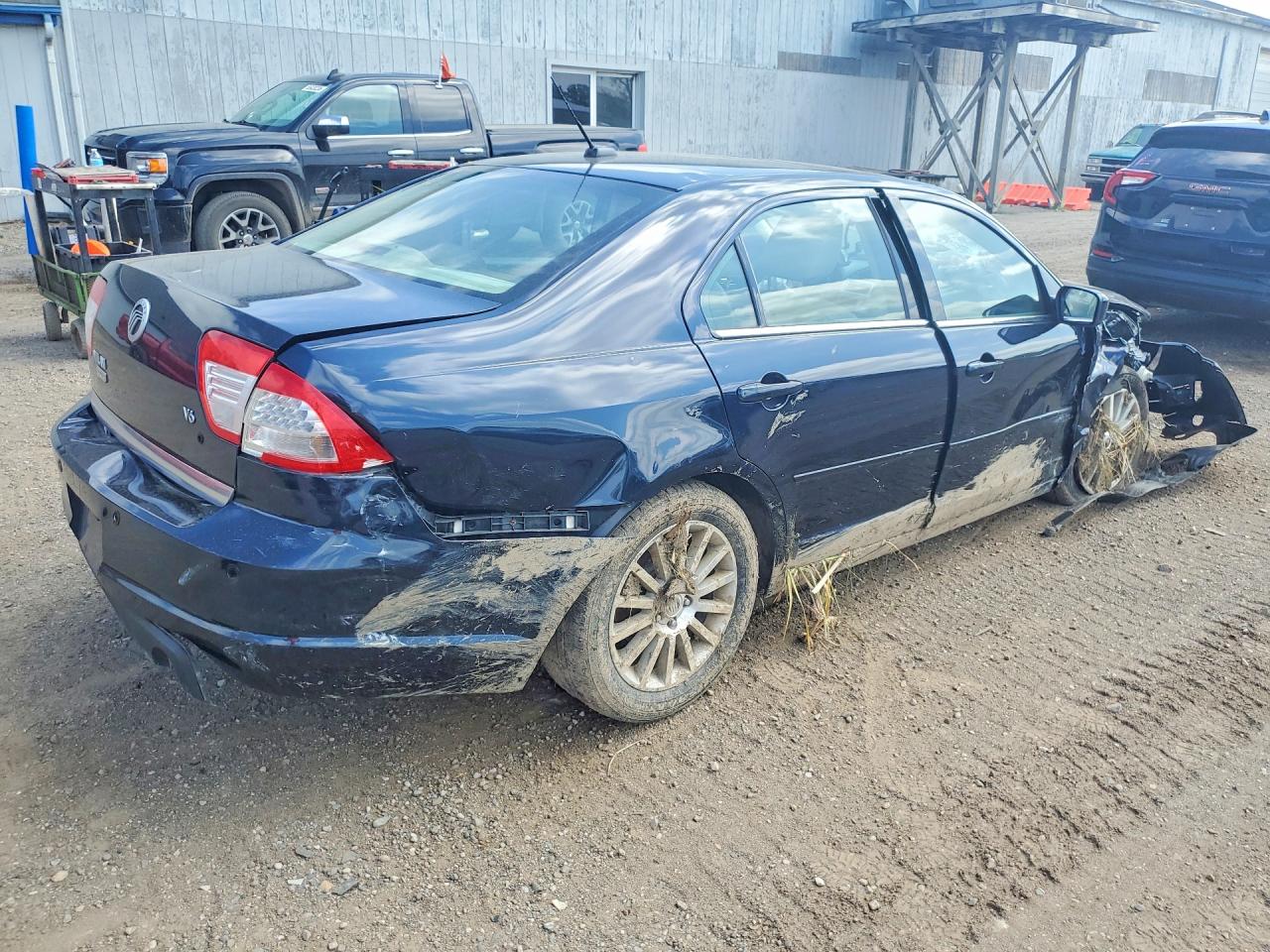 2009 Mercury Milan Premier Blue vin: 3MEHM08199R624816