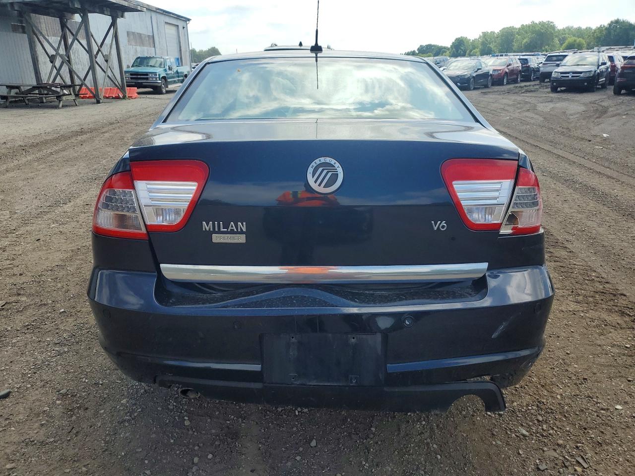 2009 Mercury Milan Premier Blue vin: 3MEHM08199R624816