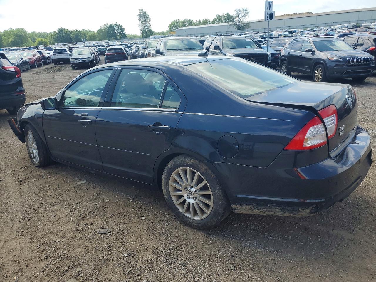 2009 Mercury Milan Premier Blue vin: 3MEHM08199R624816
