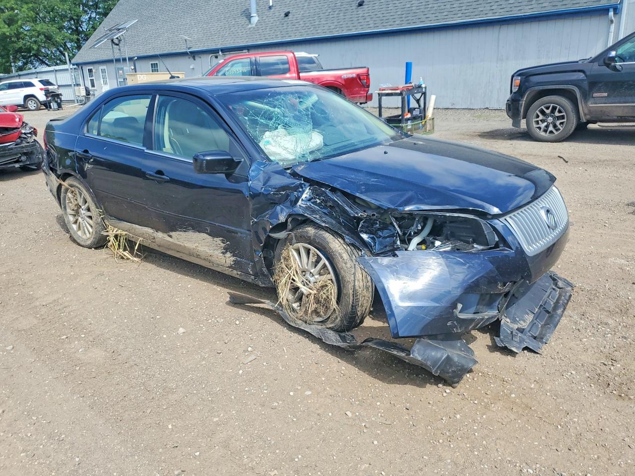 2009 Mercury Milan Premier Blue vin: 3MEHM08199R624816