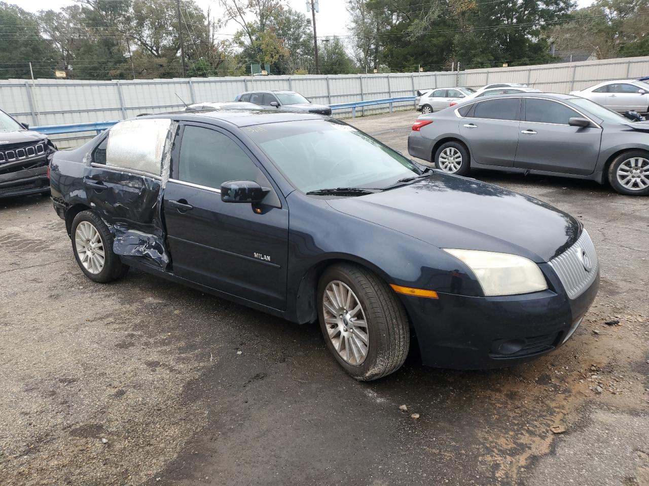 2008 Mercury Milan Premier Синий vin: 3MEHM081X8R604640