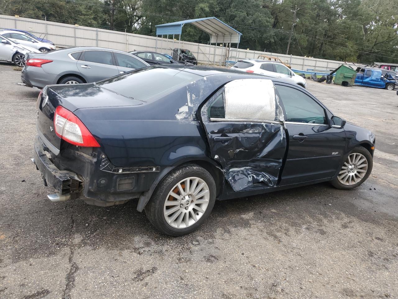 2008 Mercury Milan Premier Синий vin: 3MEHM081X8R604640