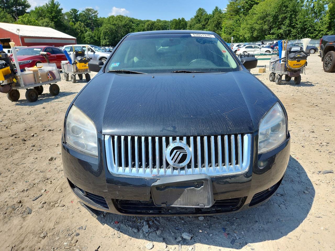 2009 Mercury Milan Premier Black vin: 3MEHM081X9R636358