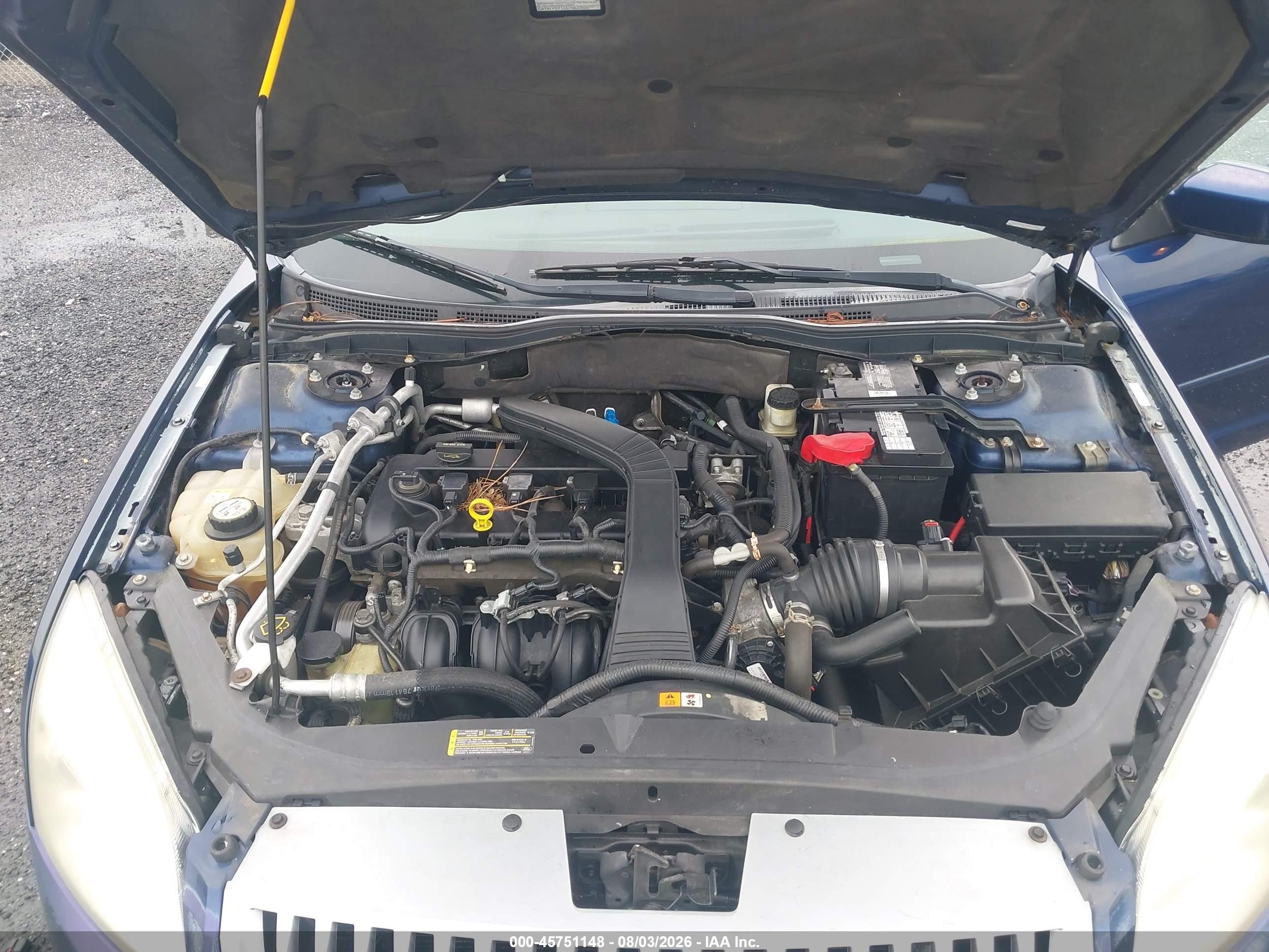 2007 Mercury Milan Premier Blue vin: 3MEHM08Z17R652337