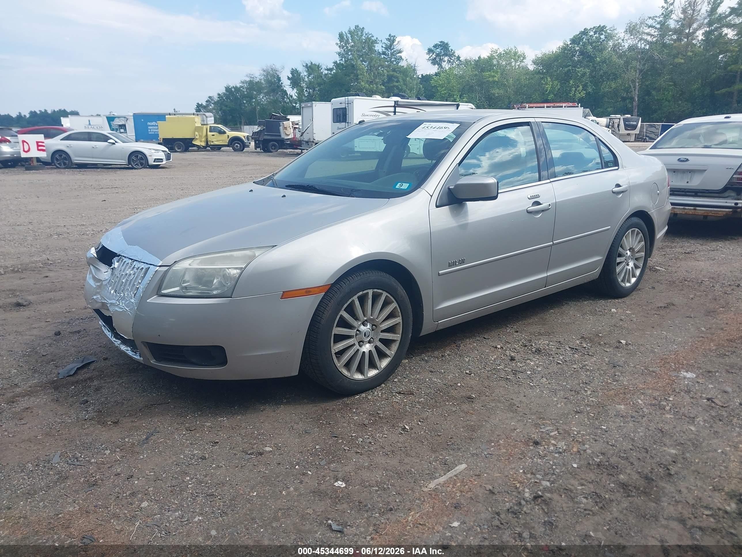 2008 Mercury Milan I4 Premier Tan vin: 3MEHM08Z18R638097