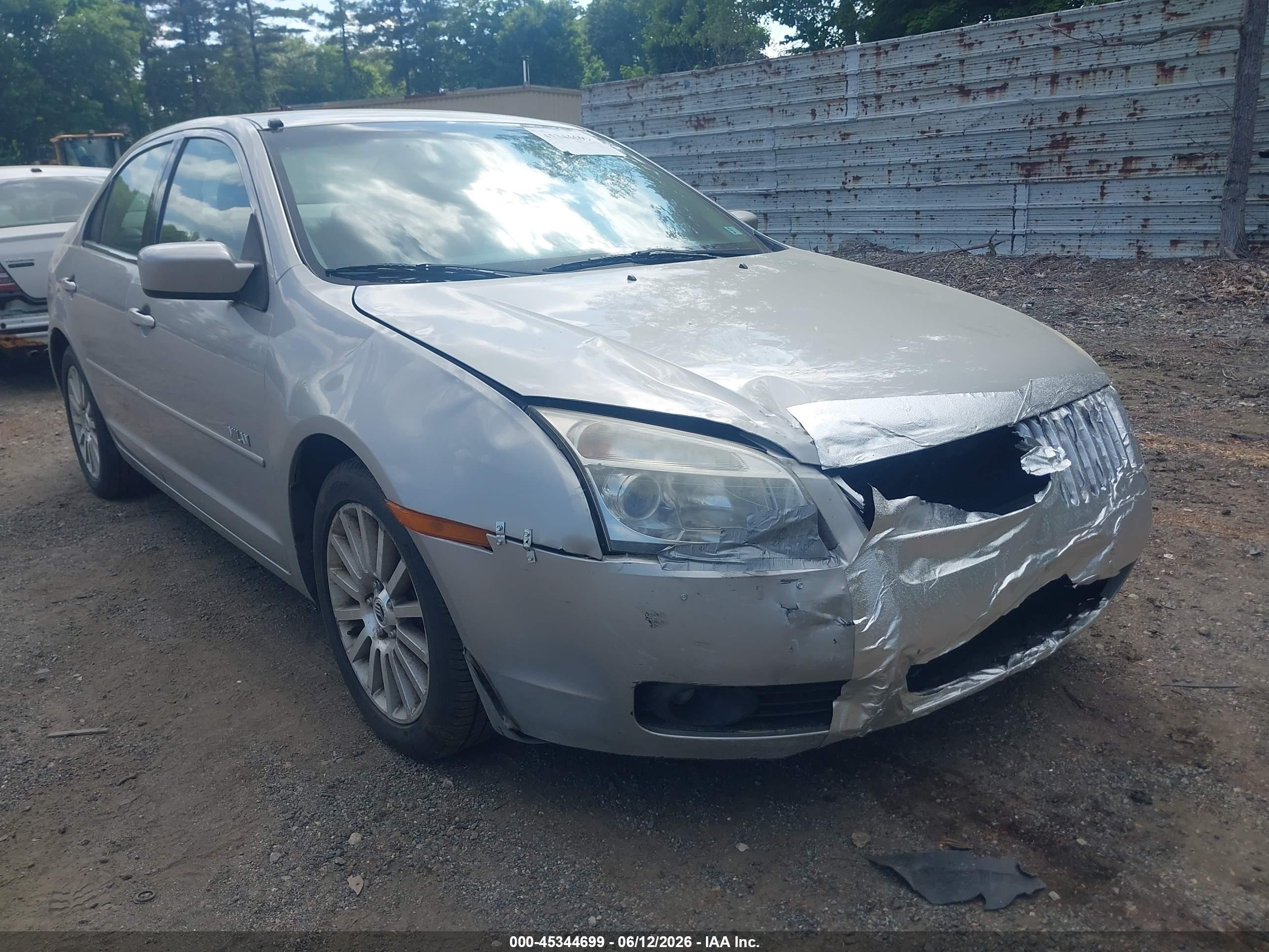 2008 Mercury Milan I4 Premier Tan vin: 3MEHM08Z18R638097