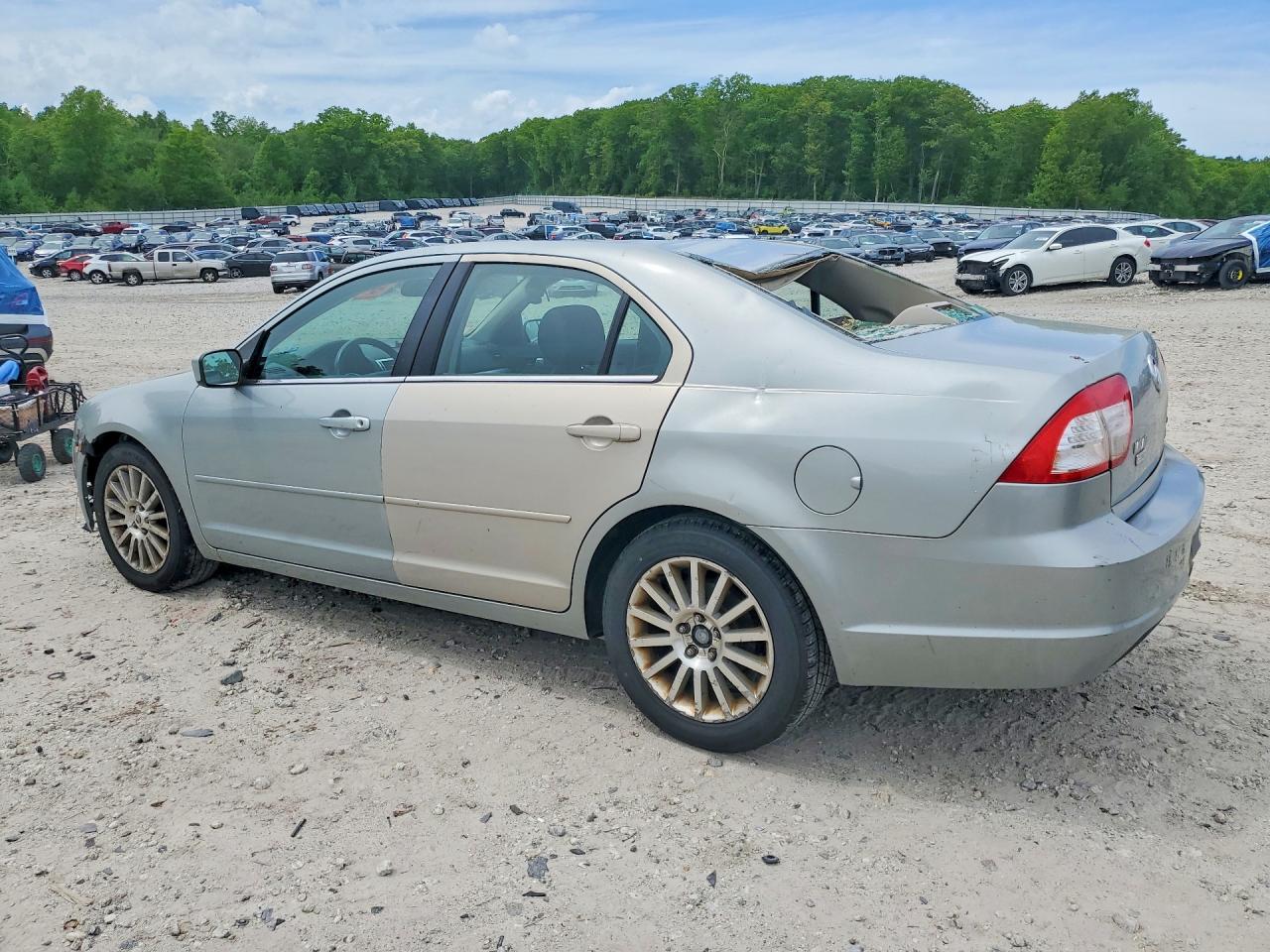 2006 Mercury Milan Premier Silver vin: 3MEHM08Z26R616784