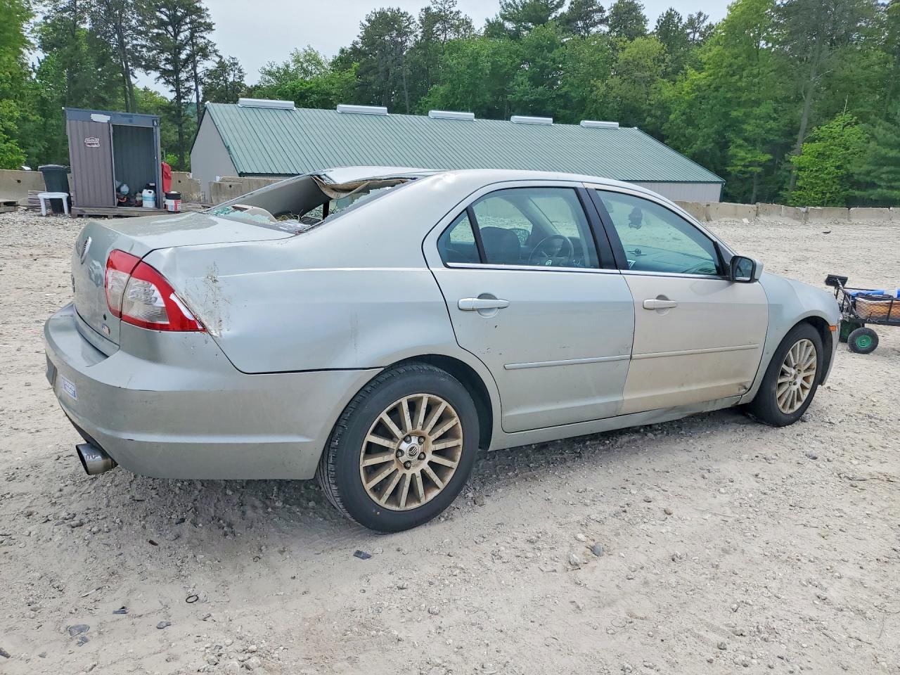 2006 Mercury Milan Premier Silver vin: 3MEHM08Z26R616784