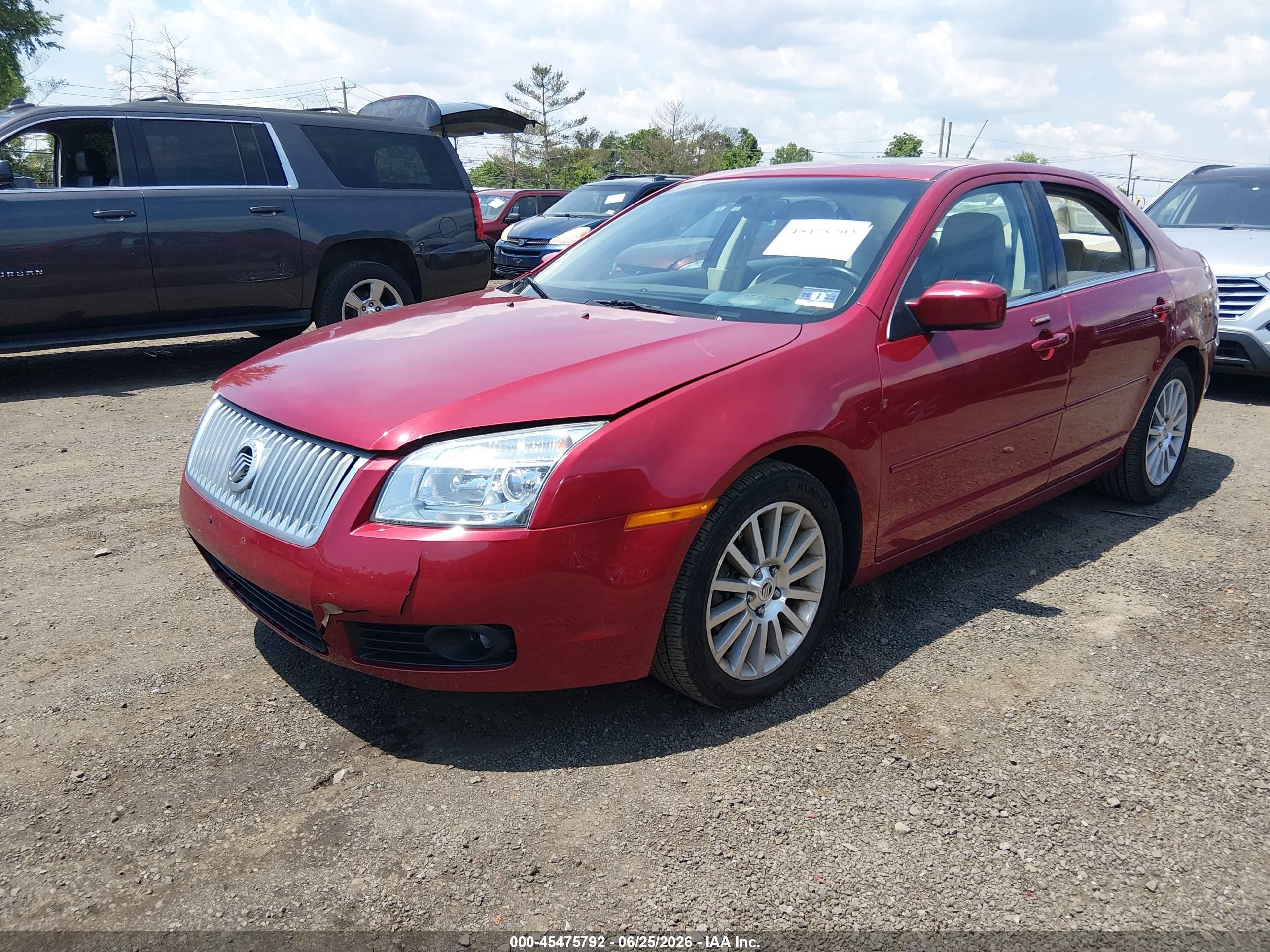 2009 Mercury Milan I4 Premier Красный vin: 3MEHM08Z39R623070