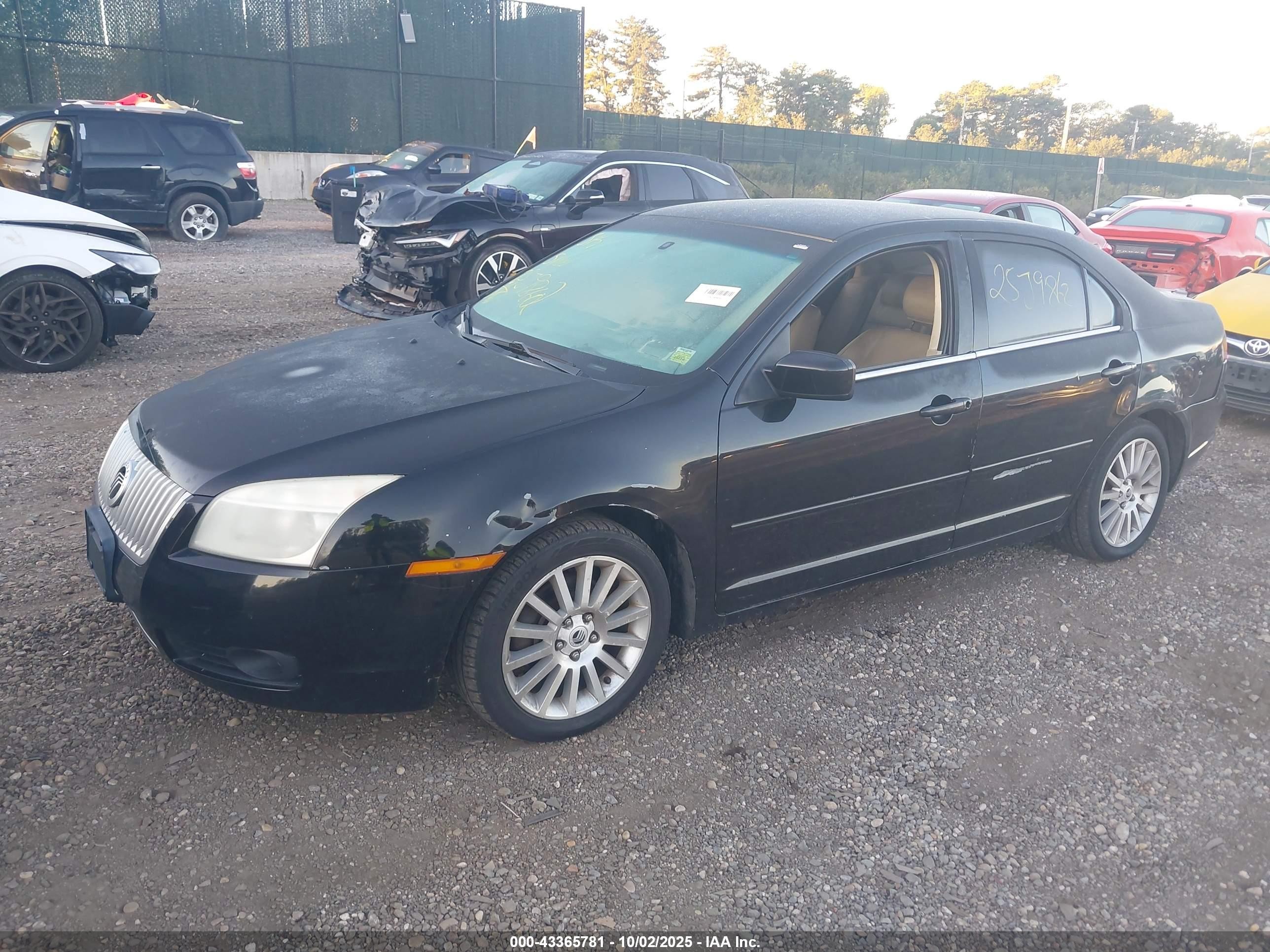 2006 Mercury Milan I4 Premier Black vin: 3MEHM08Z46R619931