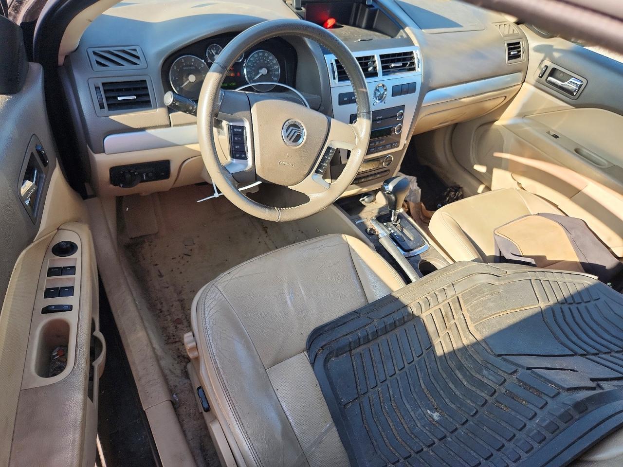 2009 Mercury Milan Premier Черный vin: 3MEHM08Z49R630934