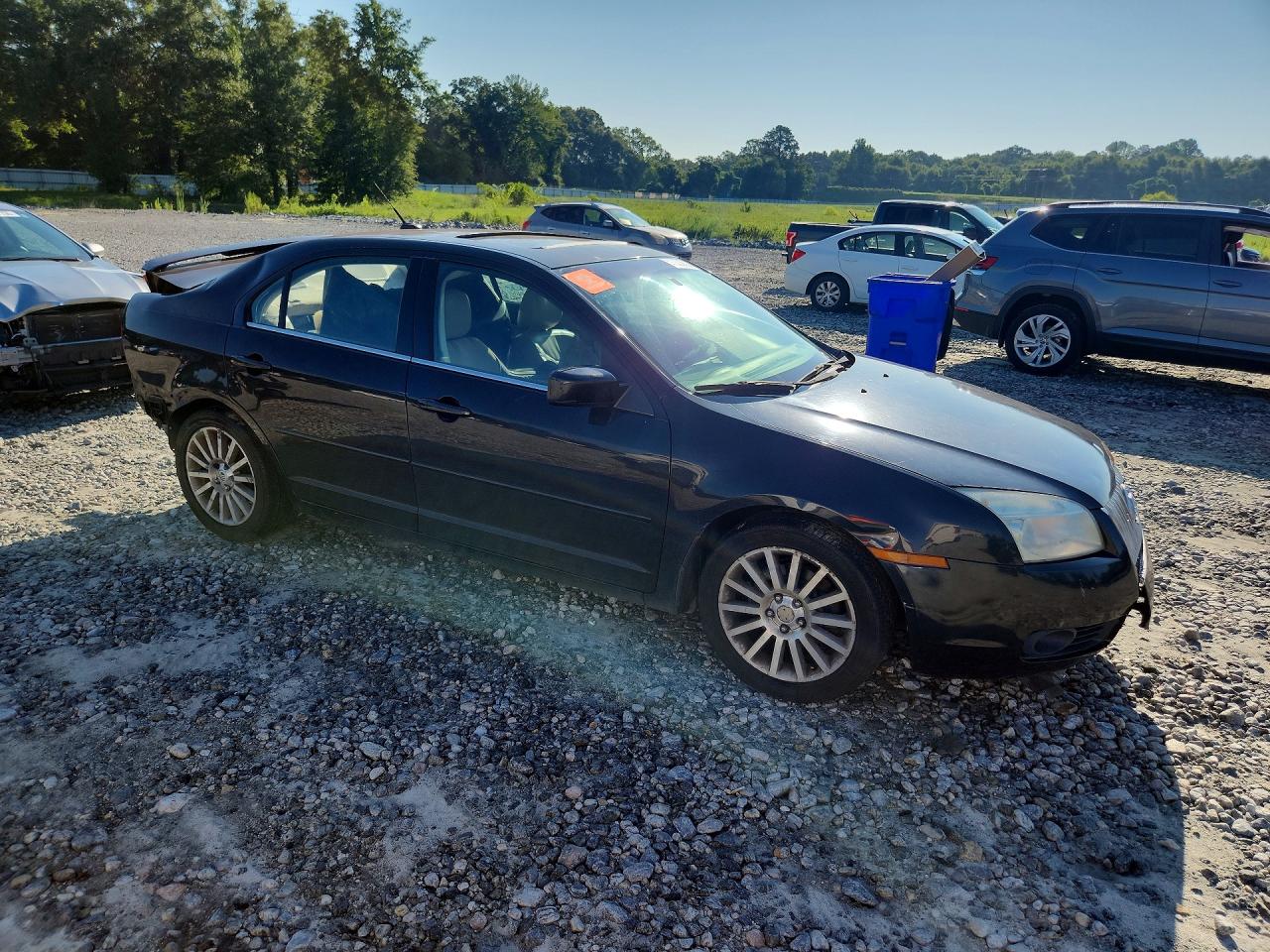 2009 Mercury Milan Premier Черный vin: 3MEHM08Z49R630934
